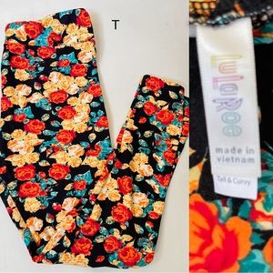 Lularoe TC Floral leggings
